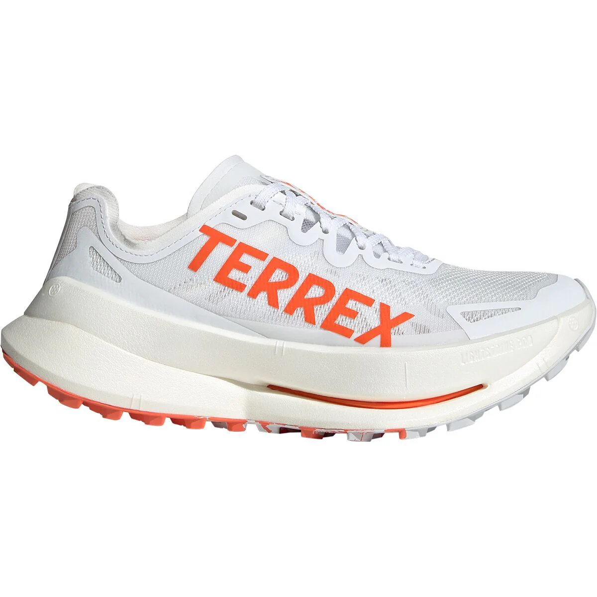 Men's Adidas Terrex Agravic Speed Ultra, Ftwr White/Impact Orange/Dash Grey, 9 D Medium