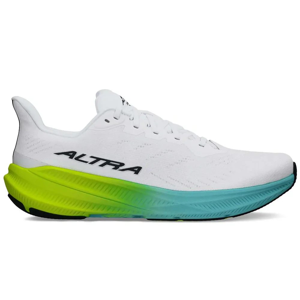 Men's Altra Experience Flow 2, White/Lime, 9 D Medium