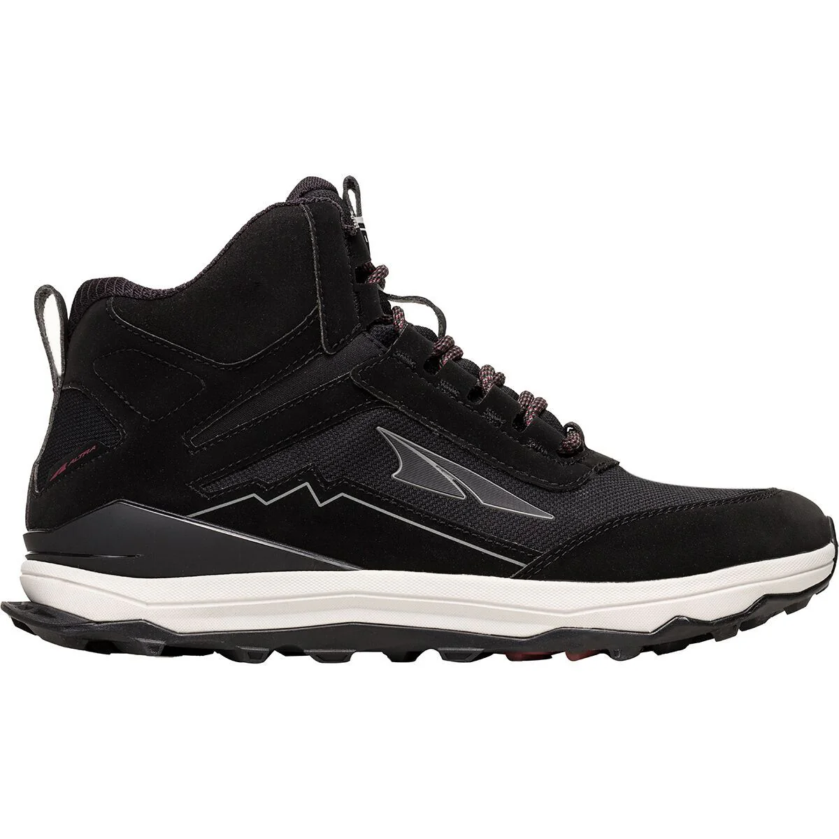 Men's Altra Lone Peak Hiker, Black/White, 9 D Medium