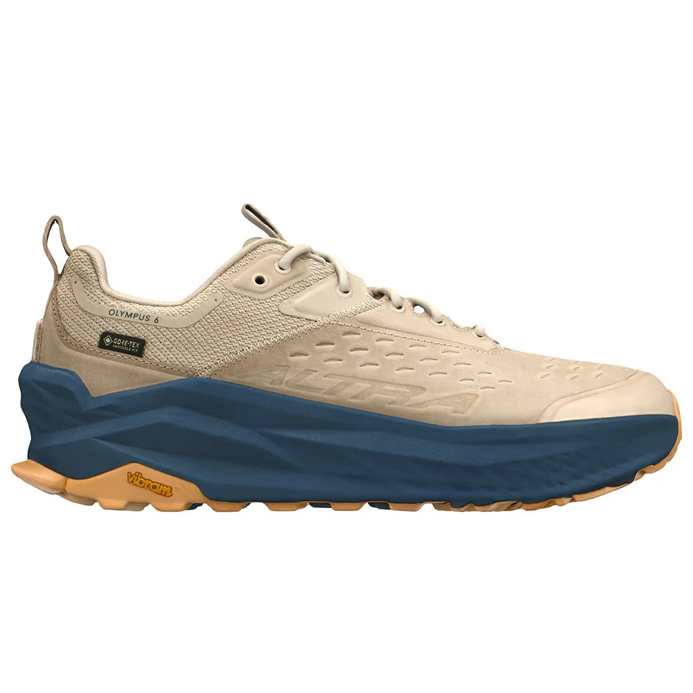 Men's Altra Olympus 6 Hike Low GTX, Sand, 10.5 D Medium