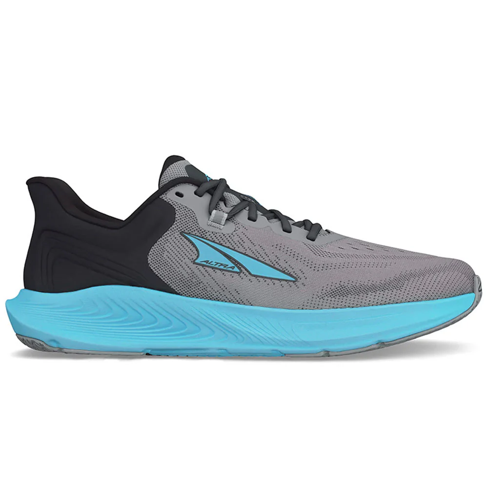 Men's Altra Provision 8, Gray/Blue, 12 D Medium