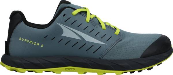 Men's Altra Superior 5, Black/Gray, 10 D Medium