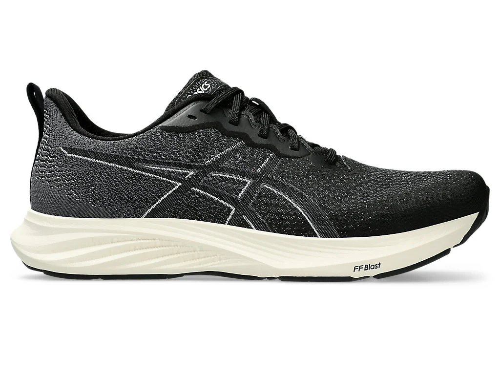Men's Asics Dynablast 4, Black/Carrier Grey, 9.5 D Medium