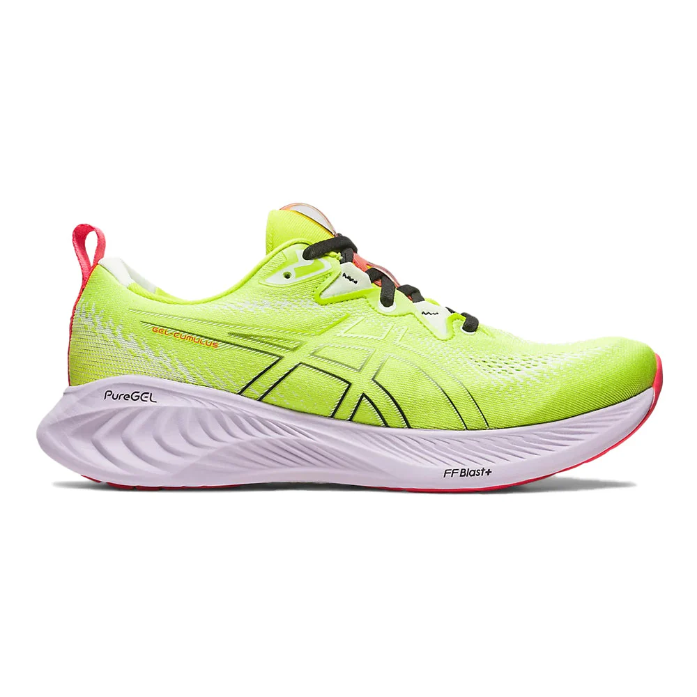 Men's Asics Gel-Cumulus 25, Lime Zest/Whisper Green, 11.5 D Medium