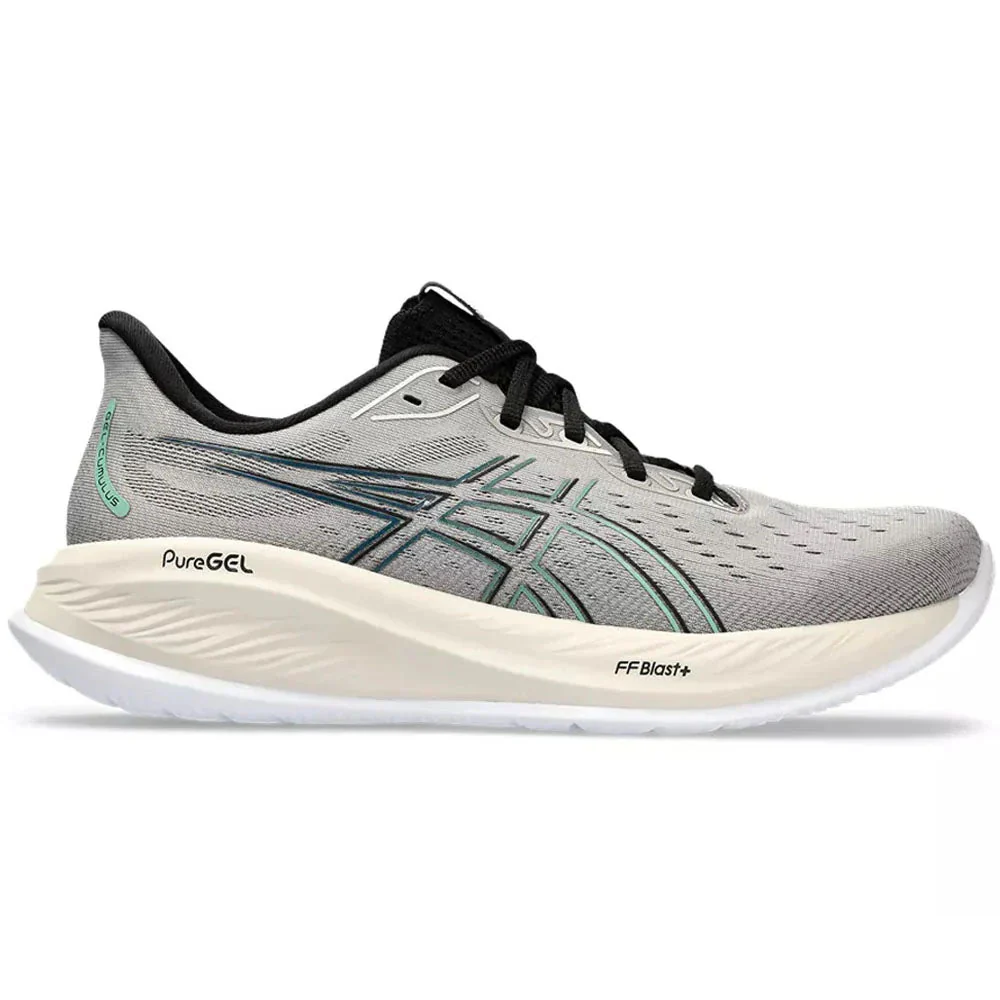 Men's Asics Gel-Cumulus 26, Moonrock/Dark Mint, 14 D Medium