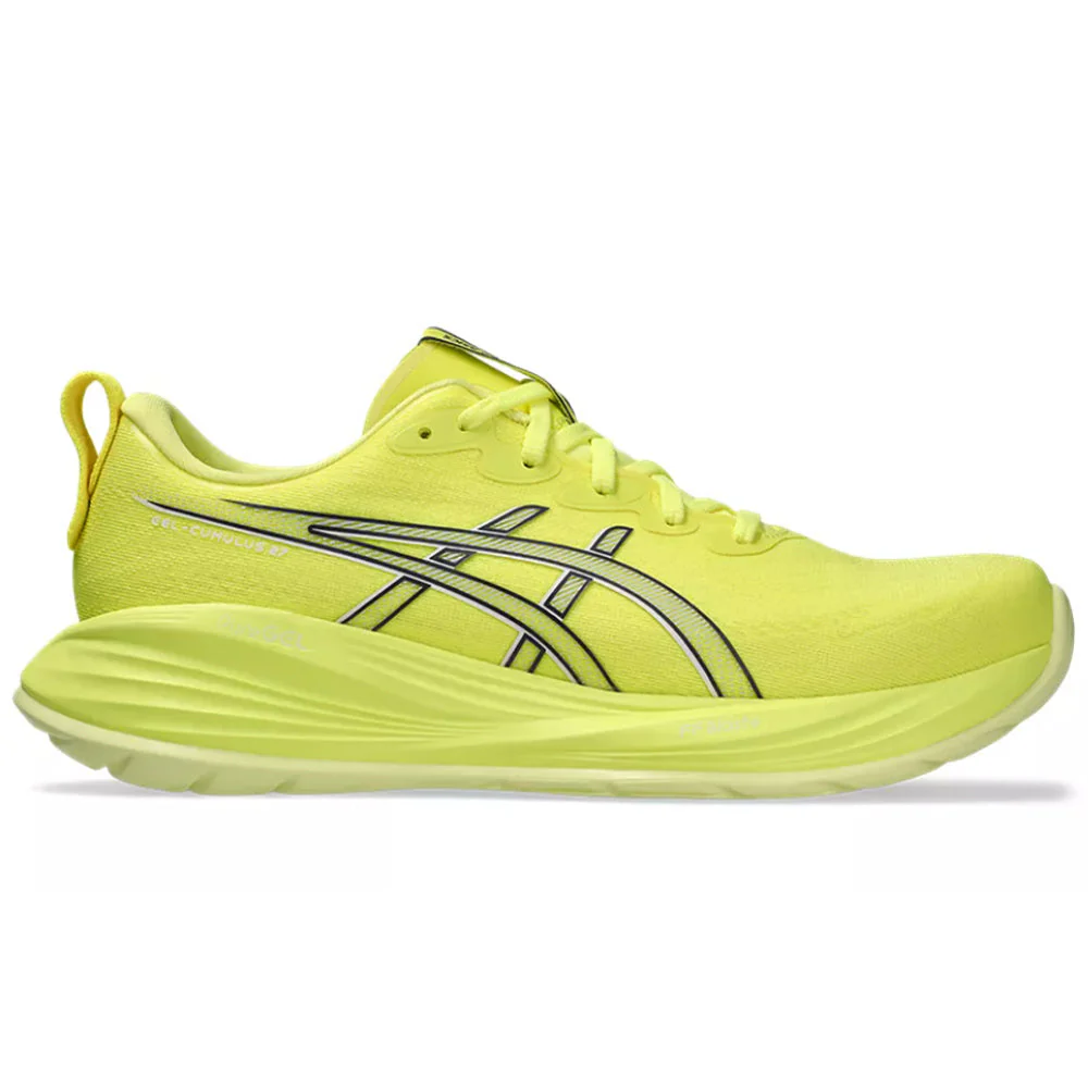 Men's Asics Gel-Cumulus 27, Citron/White, 12 D Medium