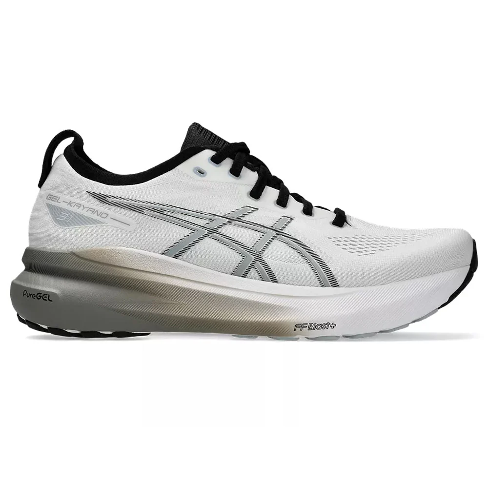 Men's Asics Gel-Kayano 31, White/Piedmont Grey, 11.5 D Medium