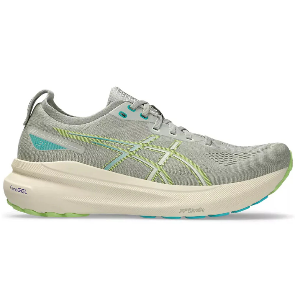 Men's Asics Gel-Kayano 31, White Sage/Birch, 13 D Medium