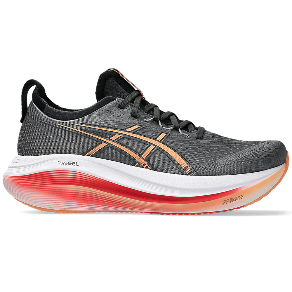 Men's Asics Gel-Nimbus 27, Carbon/Mojave, 11 D Medium