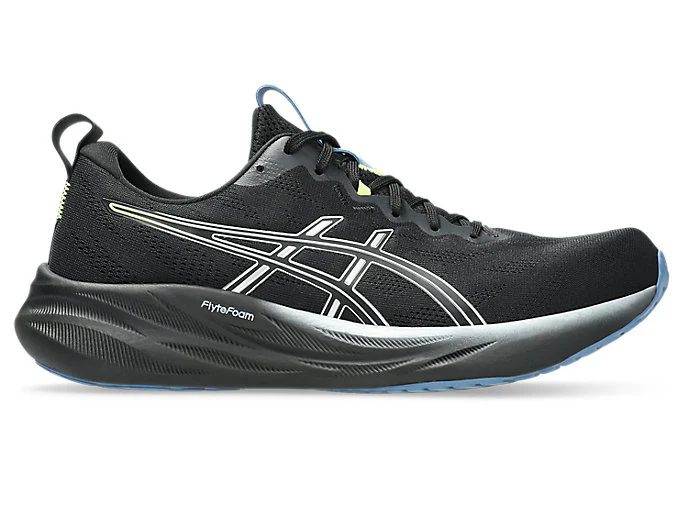 Men's Asics Gel-Pulse 16, Black/Pure Silver, 8.5 D Medium