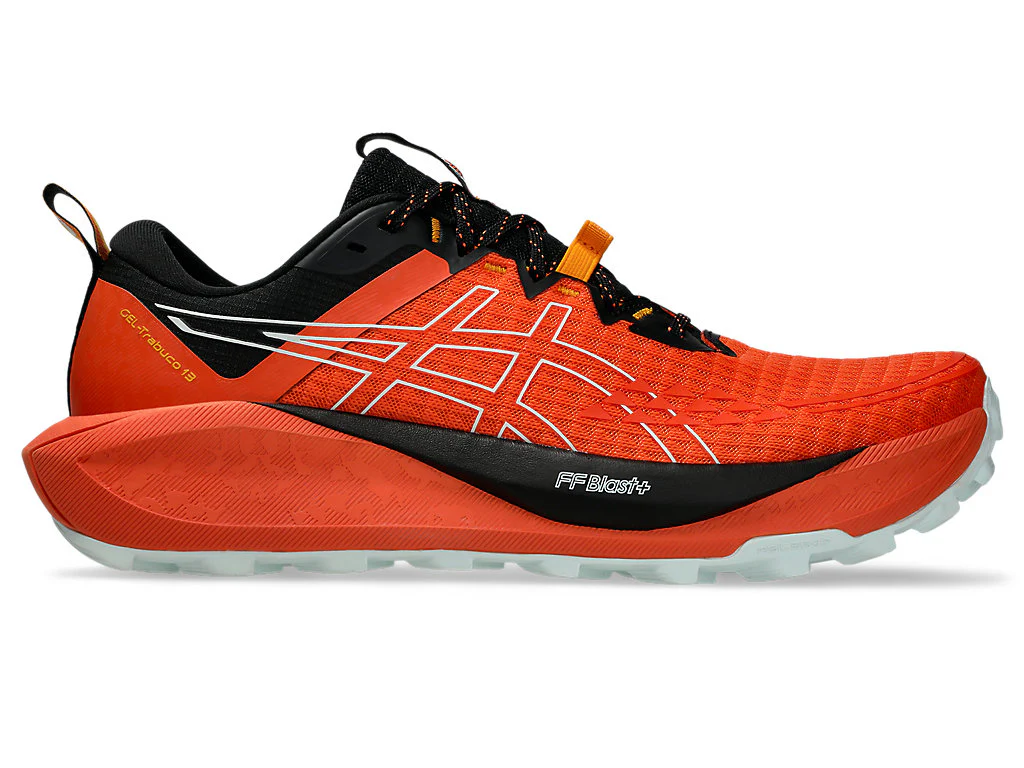 Men's Asics Gel-Trabuco 13, Nova Orange/Pure Aqua, 11.5 D Medium
