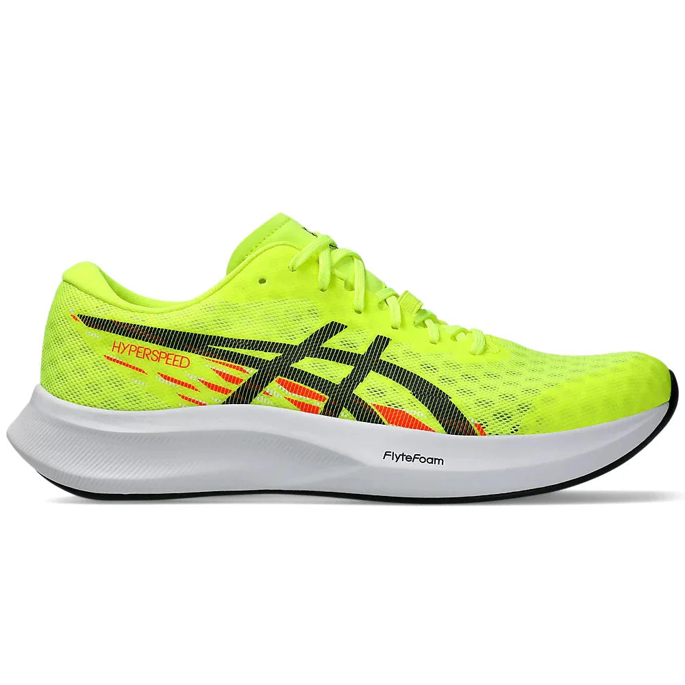 Men's Asics Hyper Speed 4, Safety Yellow/Black, 13 D Medium