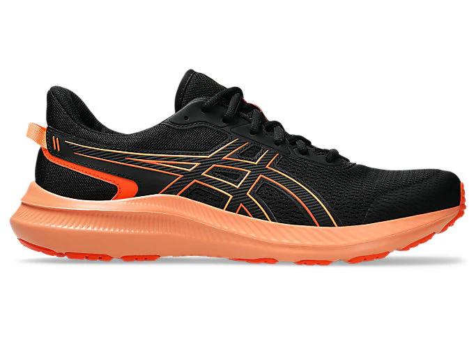 Men's Asics Jolt 5, Black/Nova Orange, 8.5 D Medium