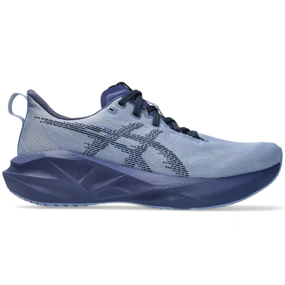 Men's Asics Novablast 5, Denim Blue/Midnight, 12 D Medium