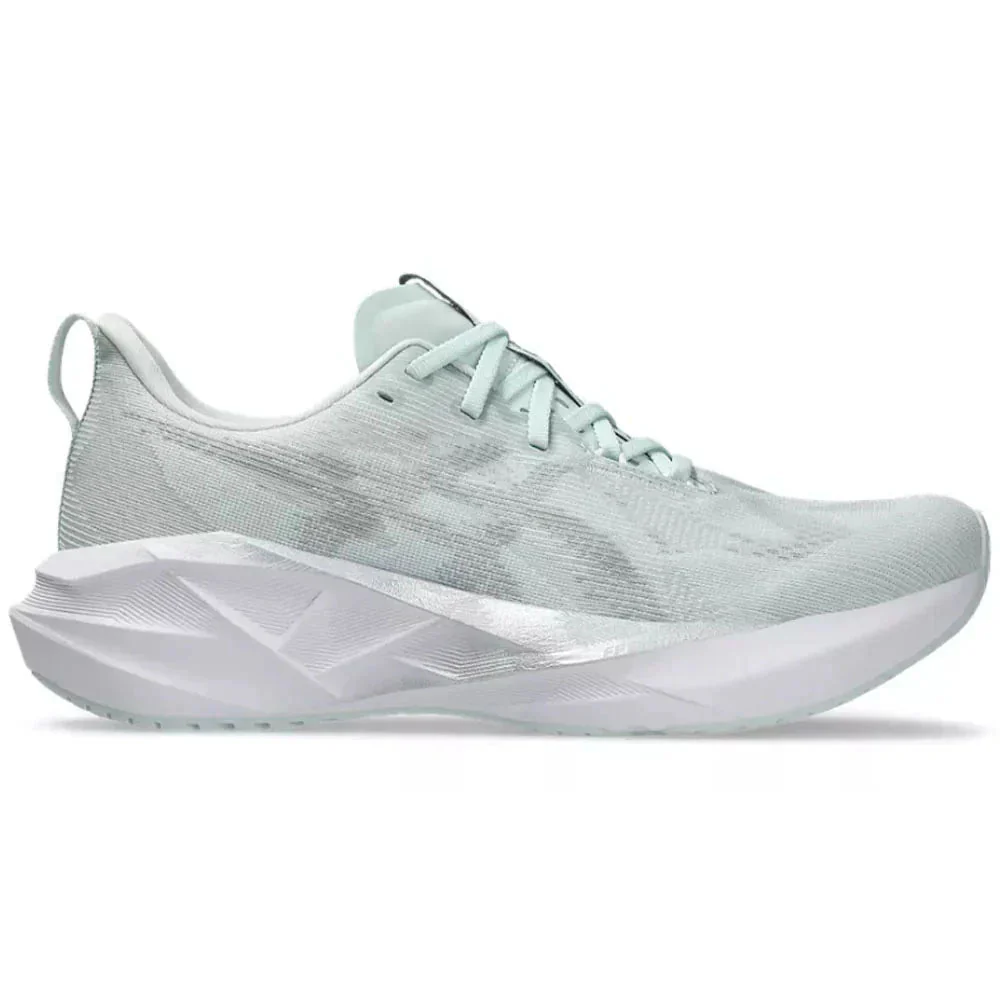 Men's Asics Novablast 5, Pure Aqua/Seal Grey, 12.5 D Medium