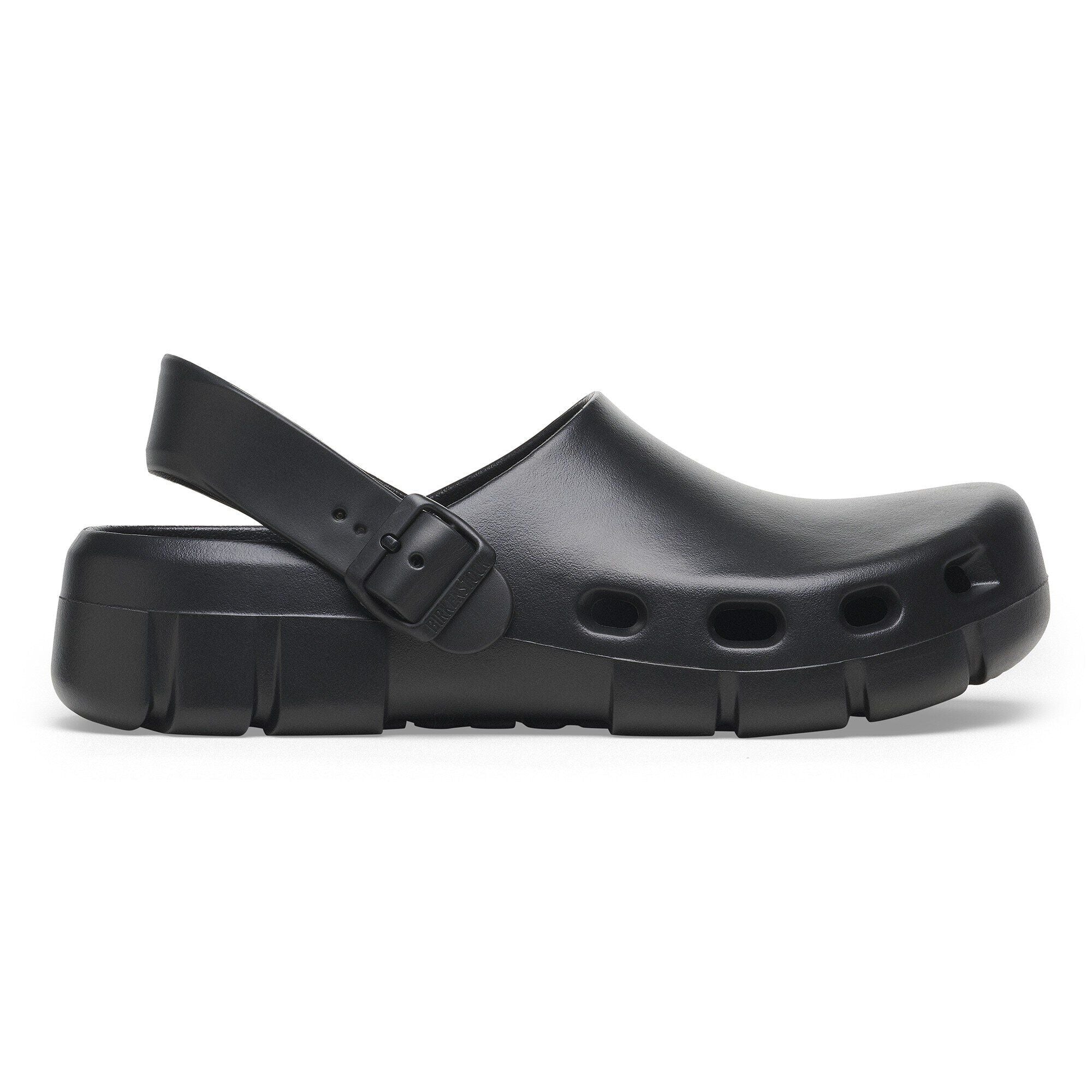 Men's Birkenstock Birki Flow EVA, Black, 12 D Medium