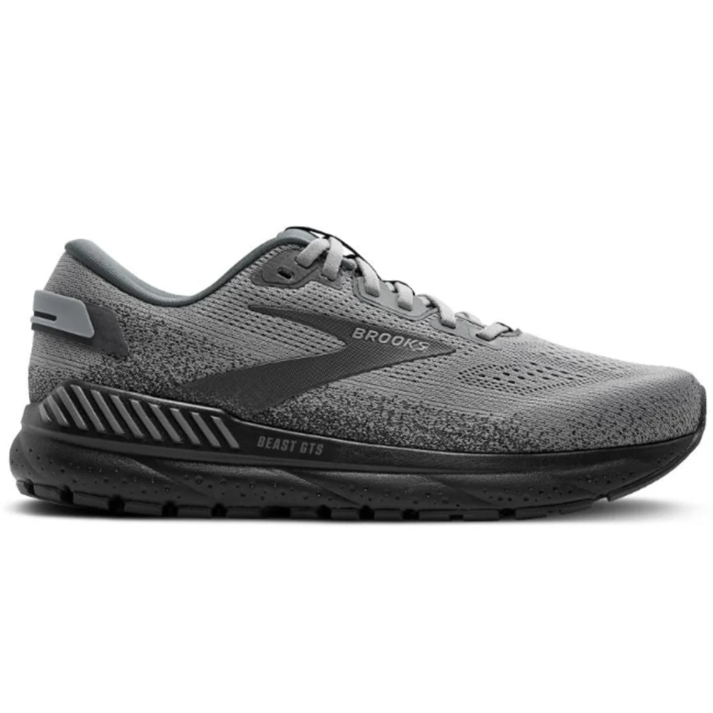 Men's Brooks Beast GTS 24, Primer Grey/Ebony, 8.5 D Medium