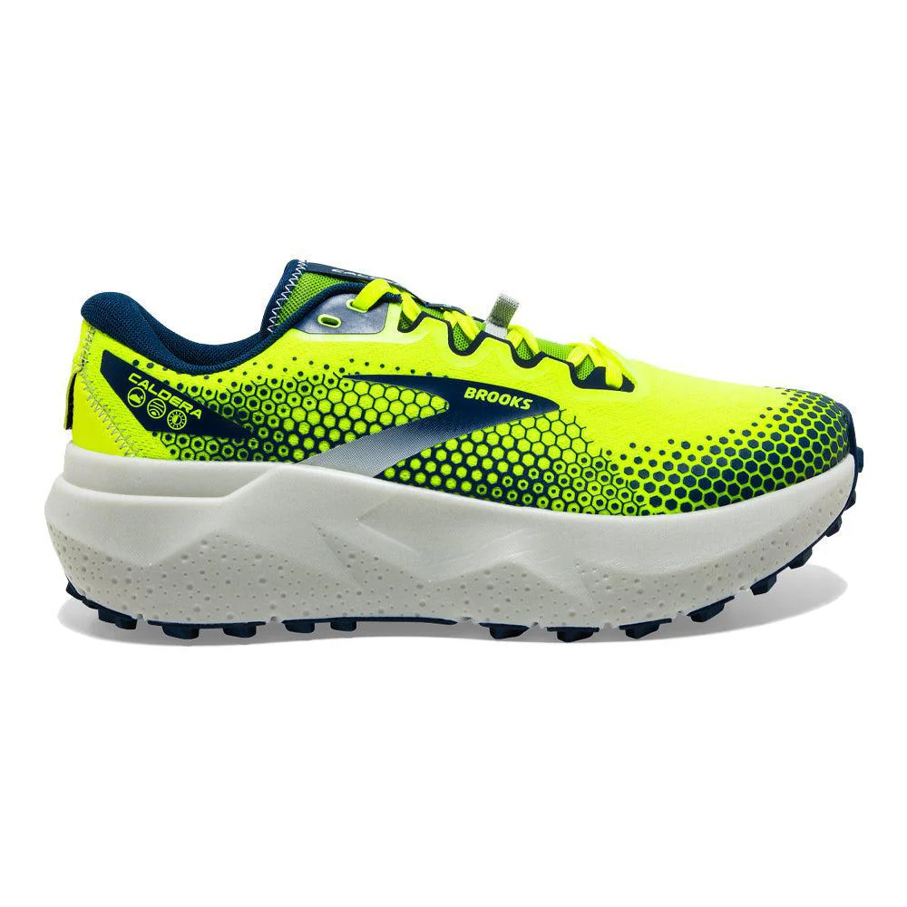 Men's Brooks Caldera 6, Nightlife/Titan/Oyster Mushroom, 9.5 D Medium