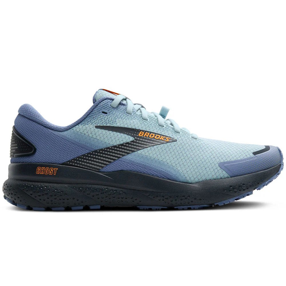 Men's Brooks Ghost 16 Weatherized, Country Blue/Winter Sky/Ebony, 9 D Medium