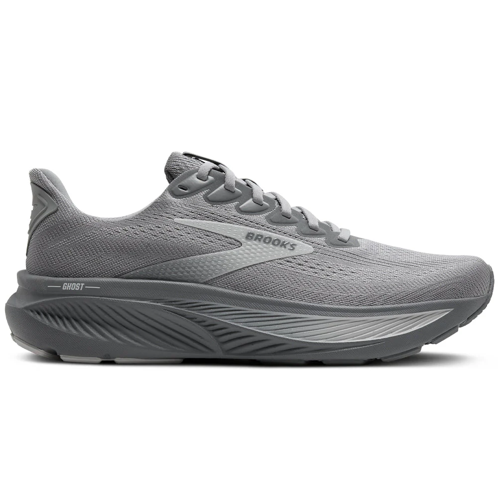Men's Brooks Ghost 17, Primer Gray/Oyster Mushroom, 9 D Medium