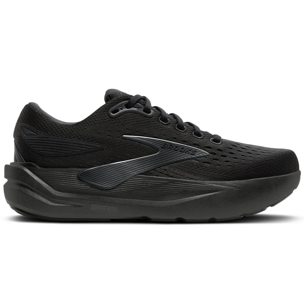Men's Brooks Ghost Max 3, Black/Black/Ebony, 8 2E Wide