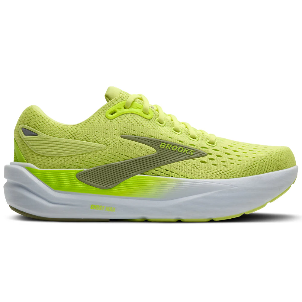 Men's Brooks Ghost Max 3, Sunny Lime/Acid Lime/Tea, 9.5 D Medium