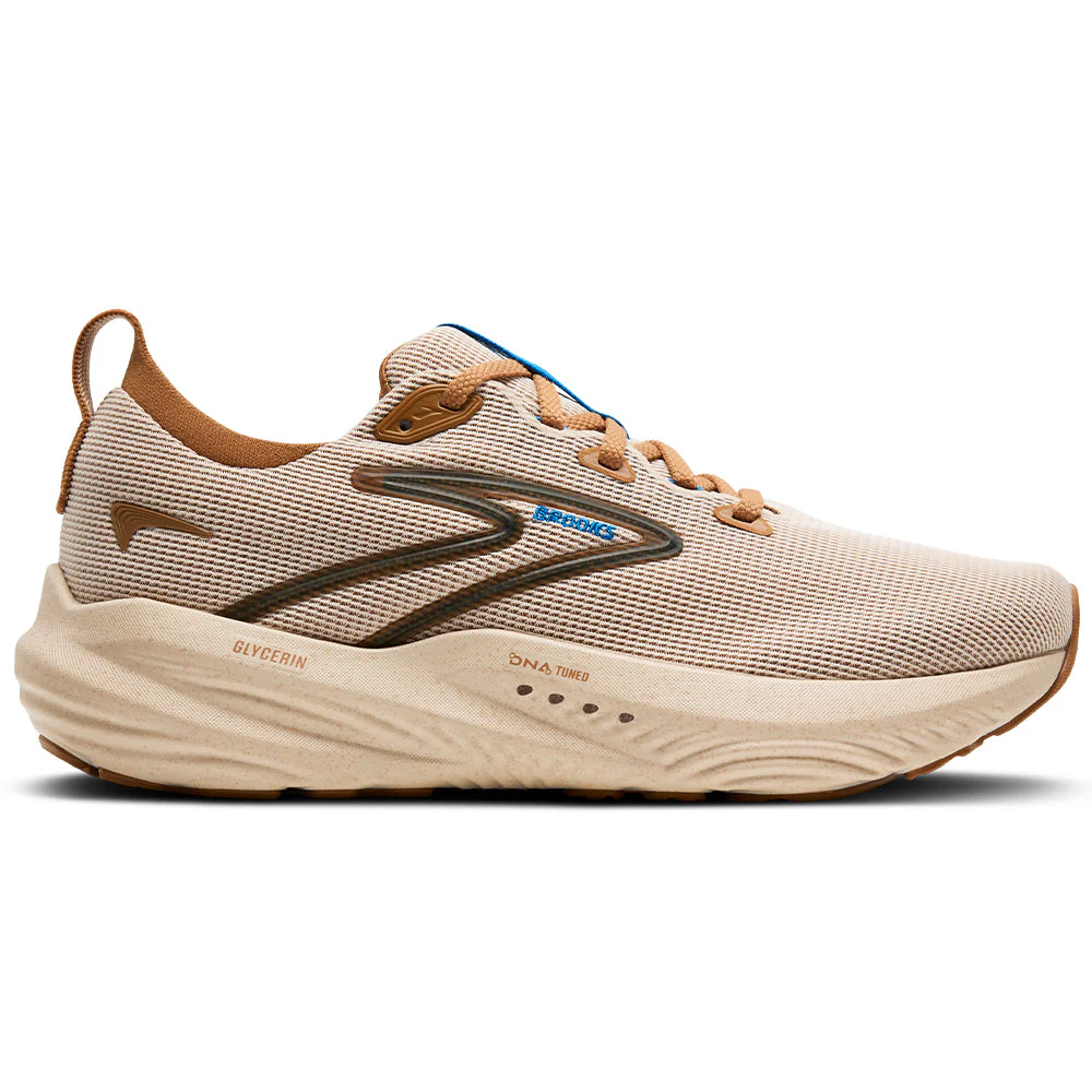 Men's Brooks Glycerin 22, Tint/Tobacco/Indigo, 11 D Medium
