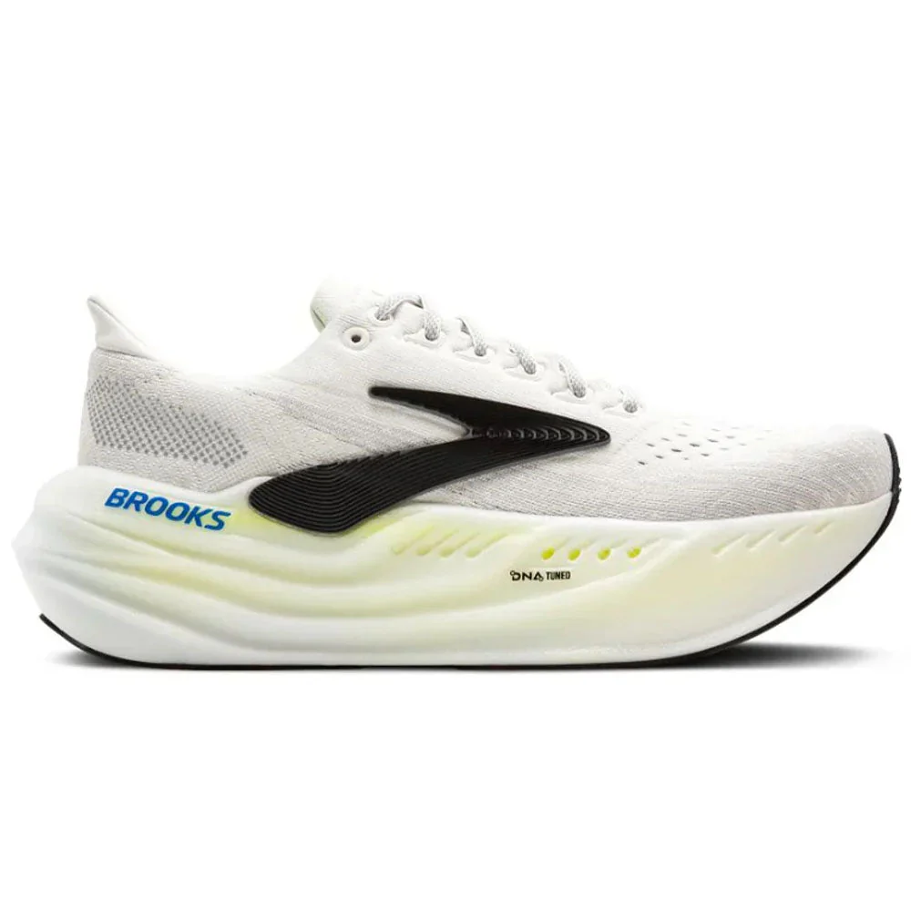 Men's Brooks Glycerin Max, Grey/Black/Nightlife, 11.5 D Medium