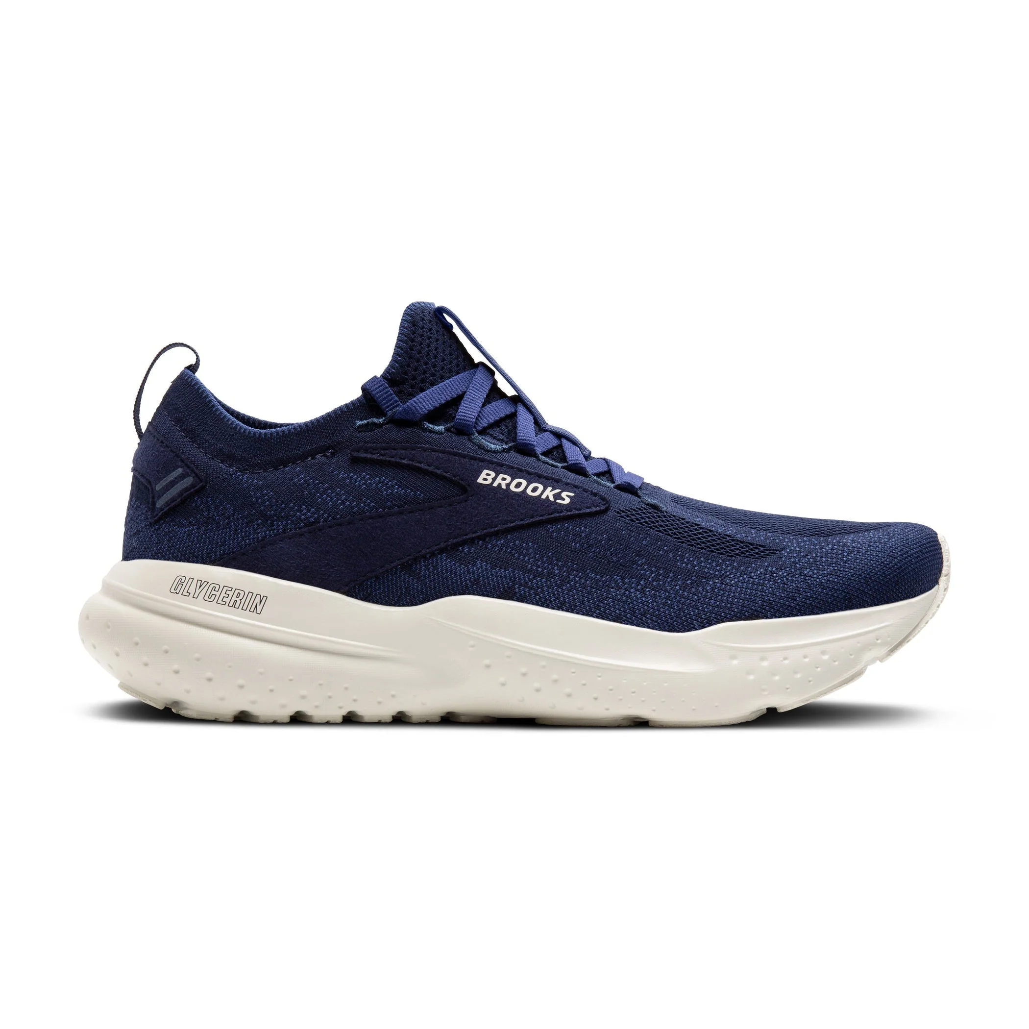 Men's Brooks Glycerin StealthFit 21, Peacoat/Blueprint/Onyx, 14 D Medium