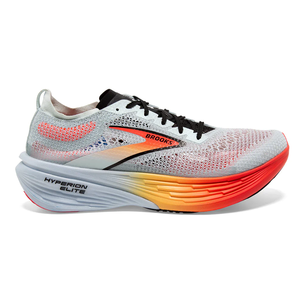 Men's Brooks Hyperion Elite 4, Illusion Blue/Coral/Orange, 6.5 D Medium