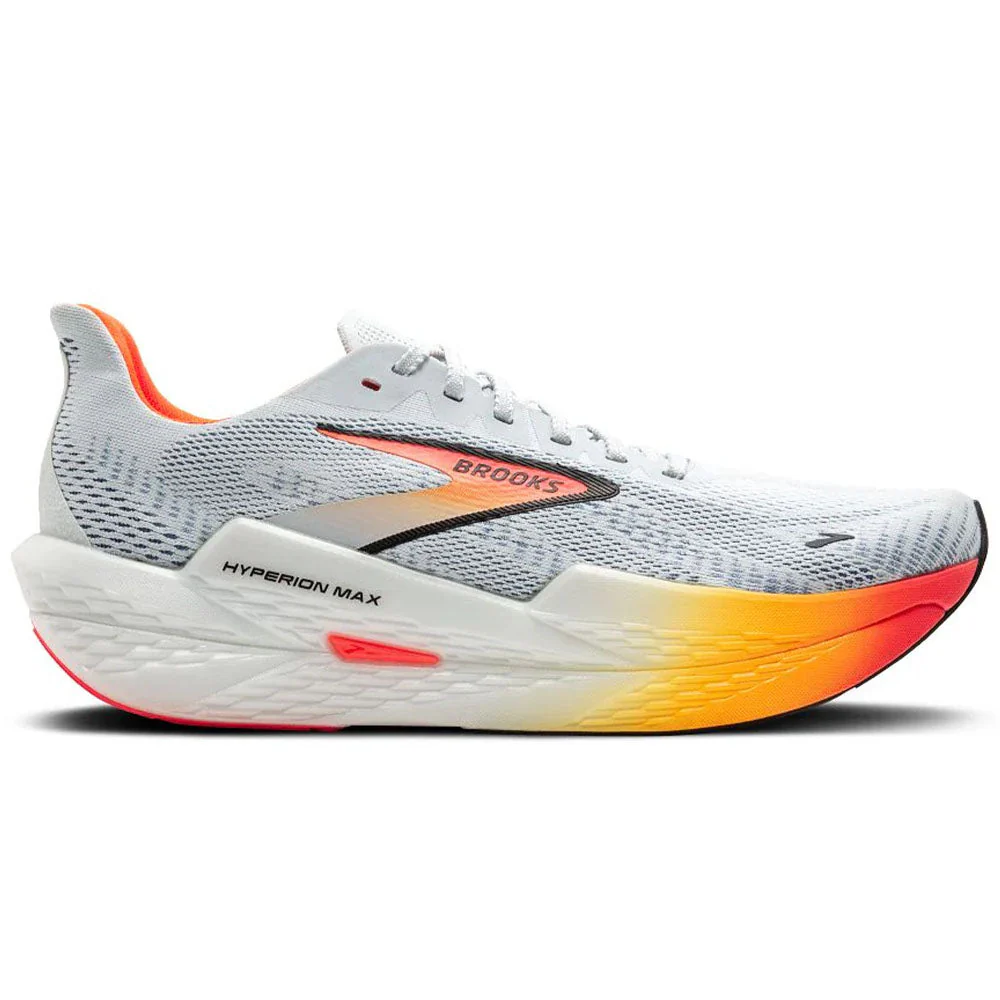 Men's Brooks Hyperion Max 2, Illusion/Coral/Black, 8 D Medium