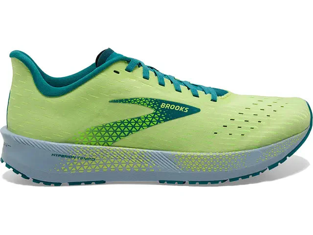 Men's Brooks Hyperion Tempo, Green/Kayaking/Dusty Blue, 9 D Medium