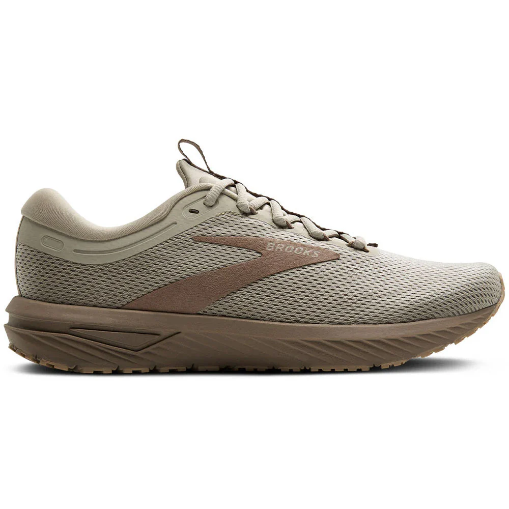 Men's Brooks Revel 7, London Fog/Falcon/Almond, 12.5 D Medium