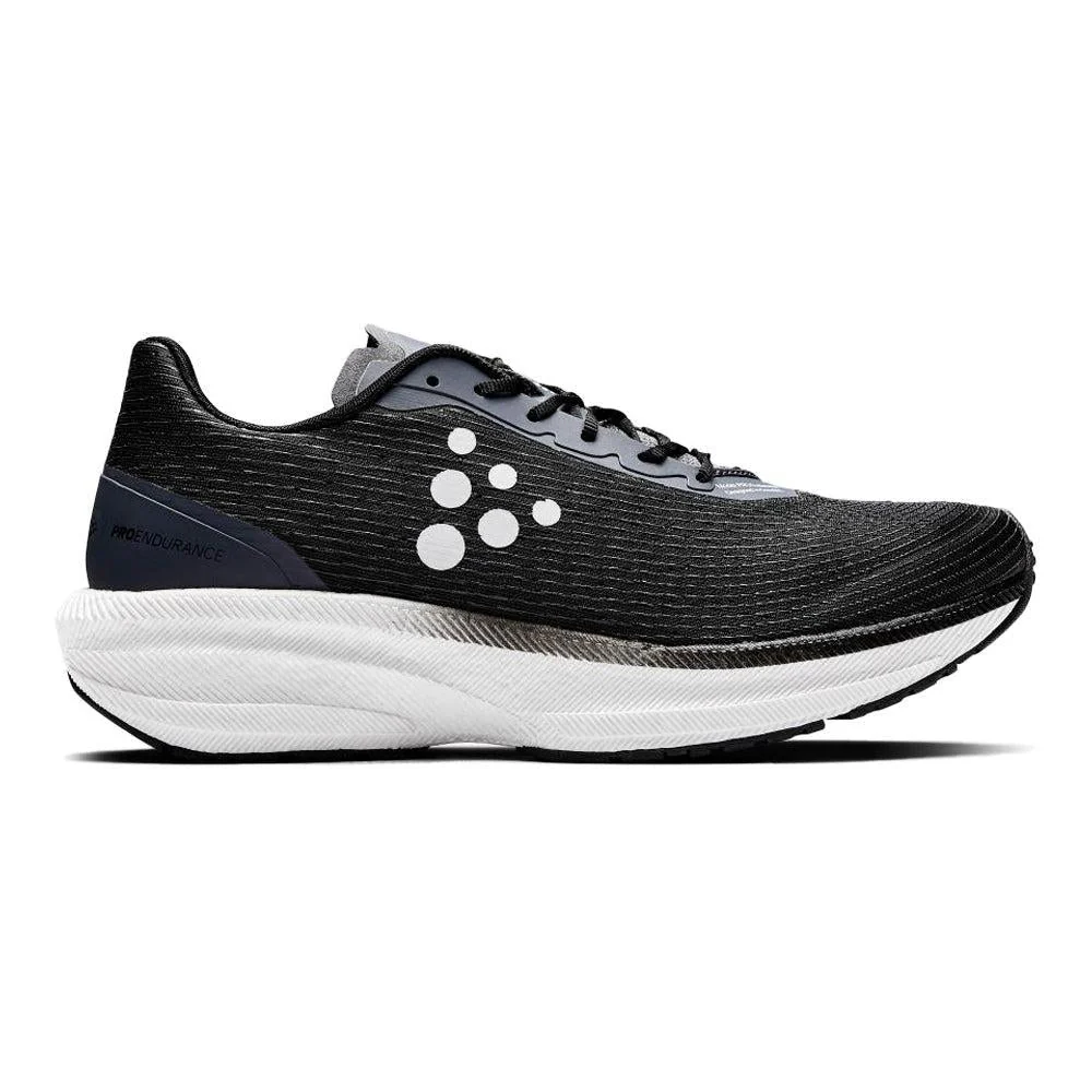 Men's Craft Pro Endur Distance, Black-White, 9 D Medium