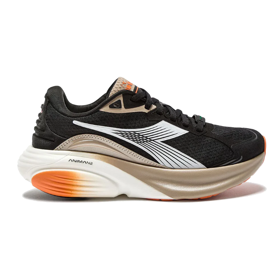 Men's Diadora Atomo Star, Black/White/Humus