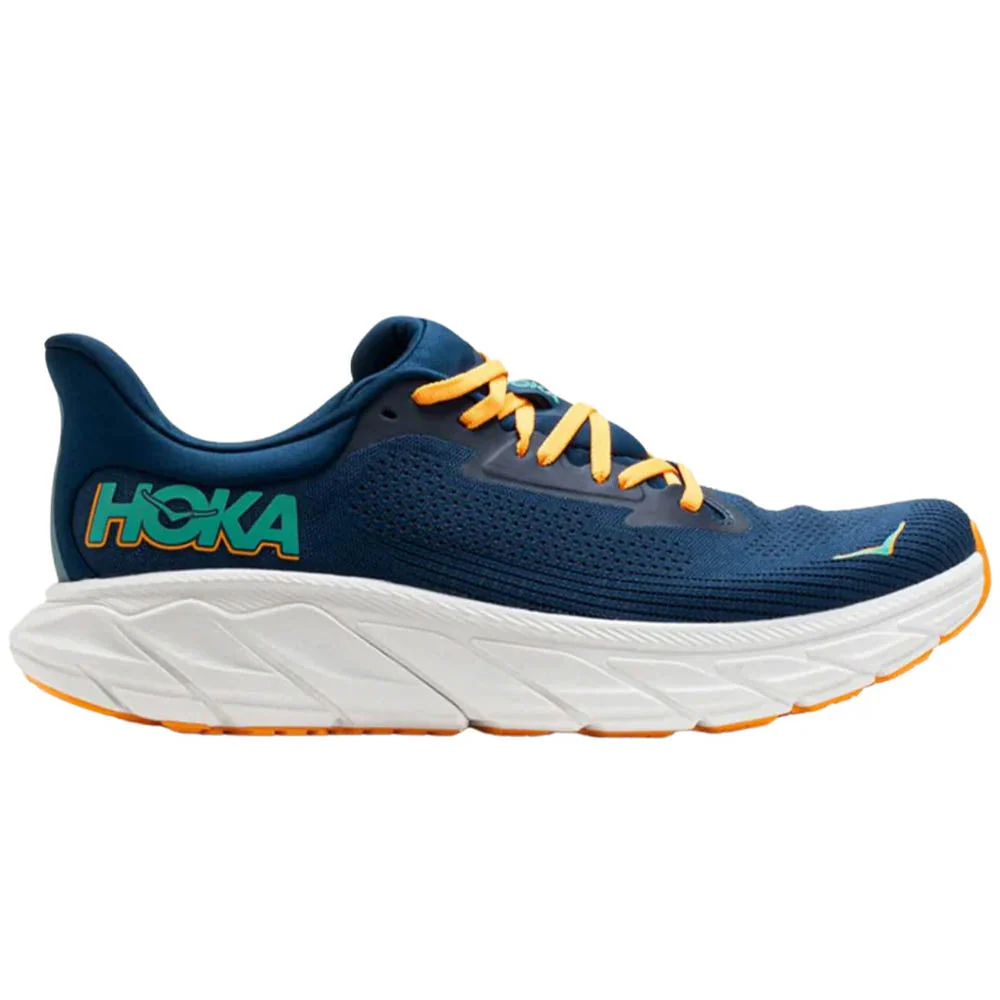 Men's Hoka Arahi 7, Midnight/Shoreline, 14 D Medium