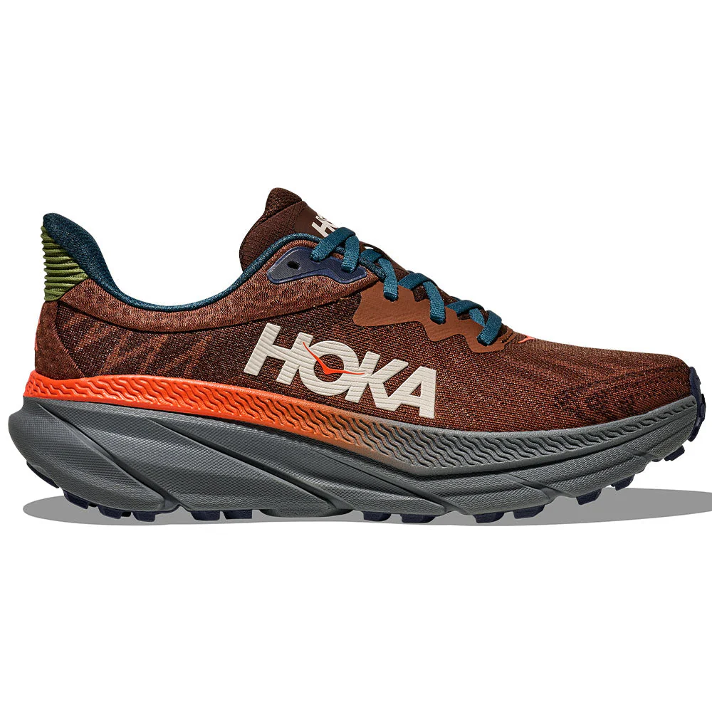Men's Hoka Challenger ATR 7, Mineral Brown/Asteroid, 12 D Medium