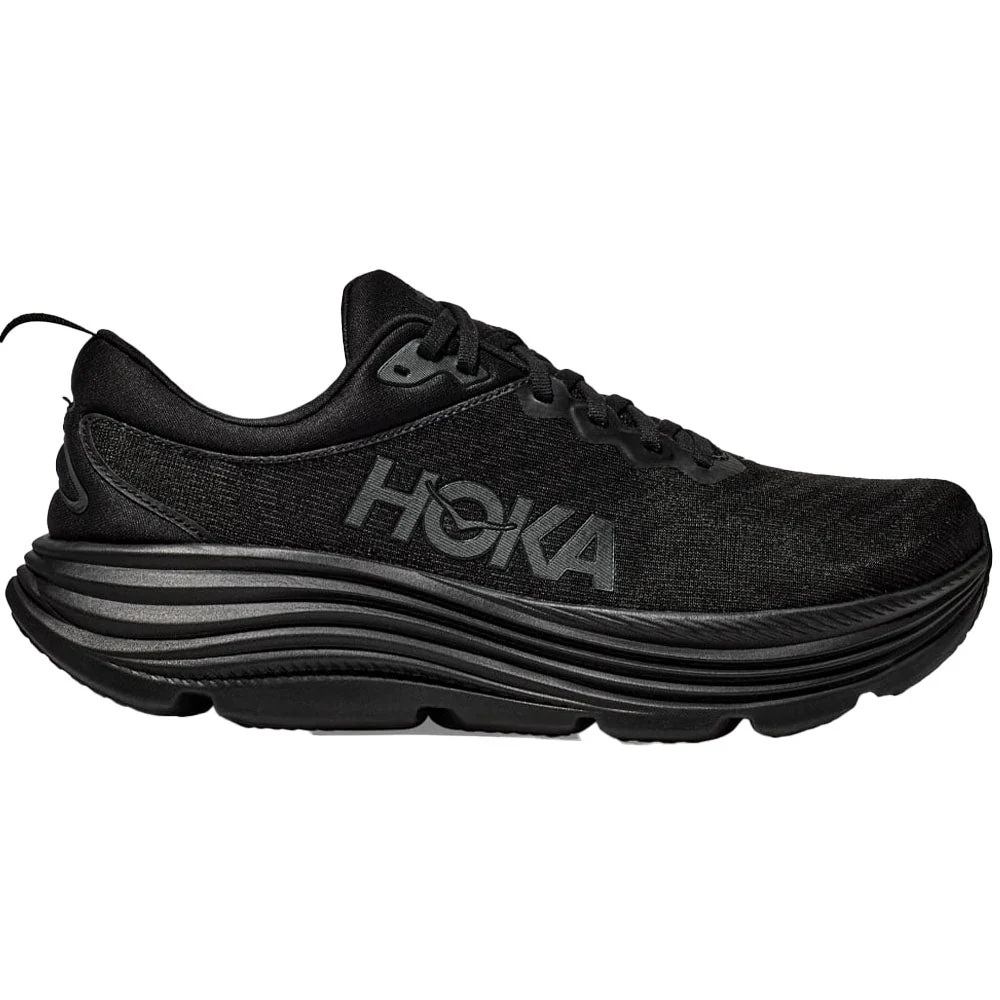 Men's Hoka Gaviota 5, Black/Black, 10 D Medium