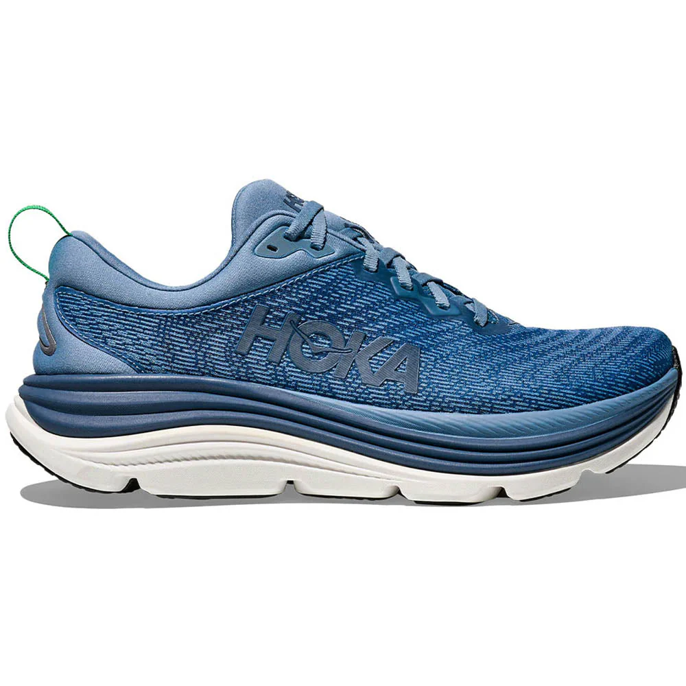 Men's Hoka Gaviota 5, Downpour/Thunder Cloud, 12.5 D Medium