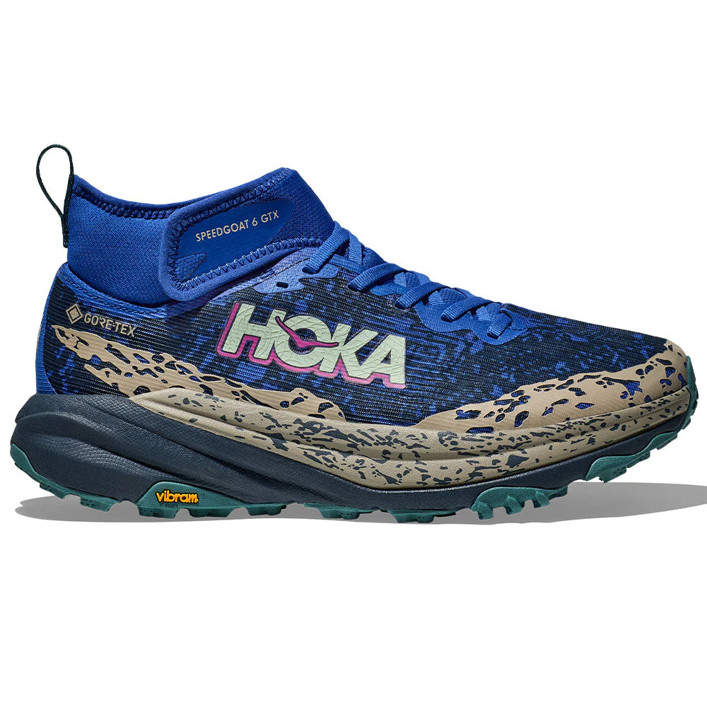 Men's Hoka Speedgoat 6 MID GTX, Ultramarine/Stormy Skies, 11 D Medium