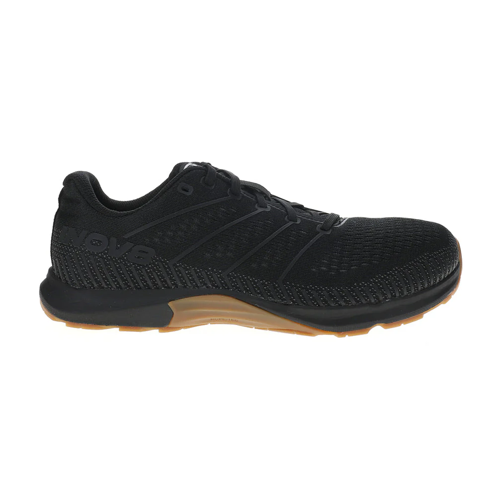 Men's Inov8 F-Fly, Black/Gum, 12 D Medium