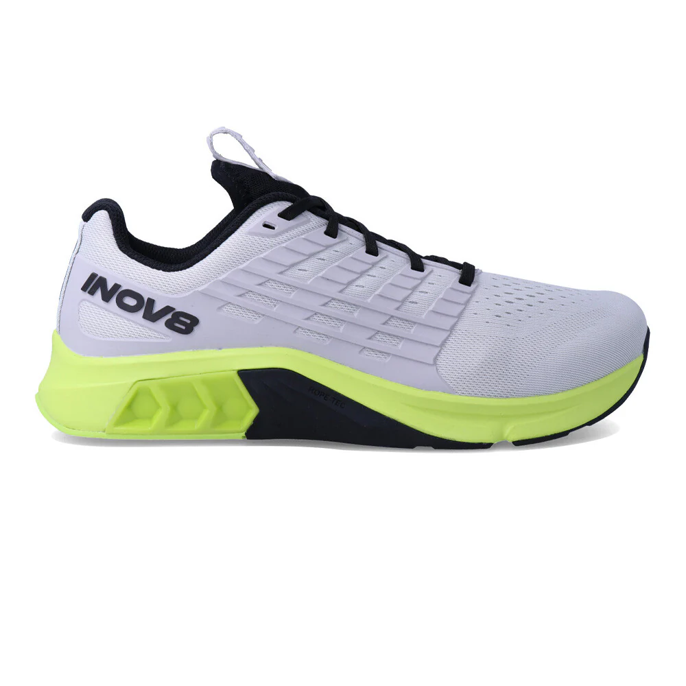 Men's Inov8 F-Lite Max, Light Grey/Lime Black, 12 2E Wide