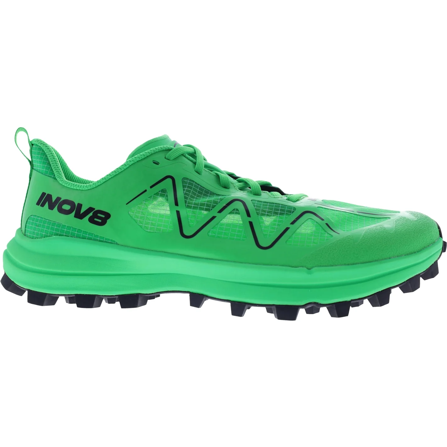Men's Inov8 Mudtalon Zero, Green, 11.5 B Narrow