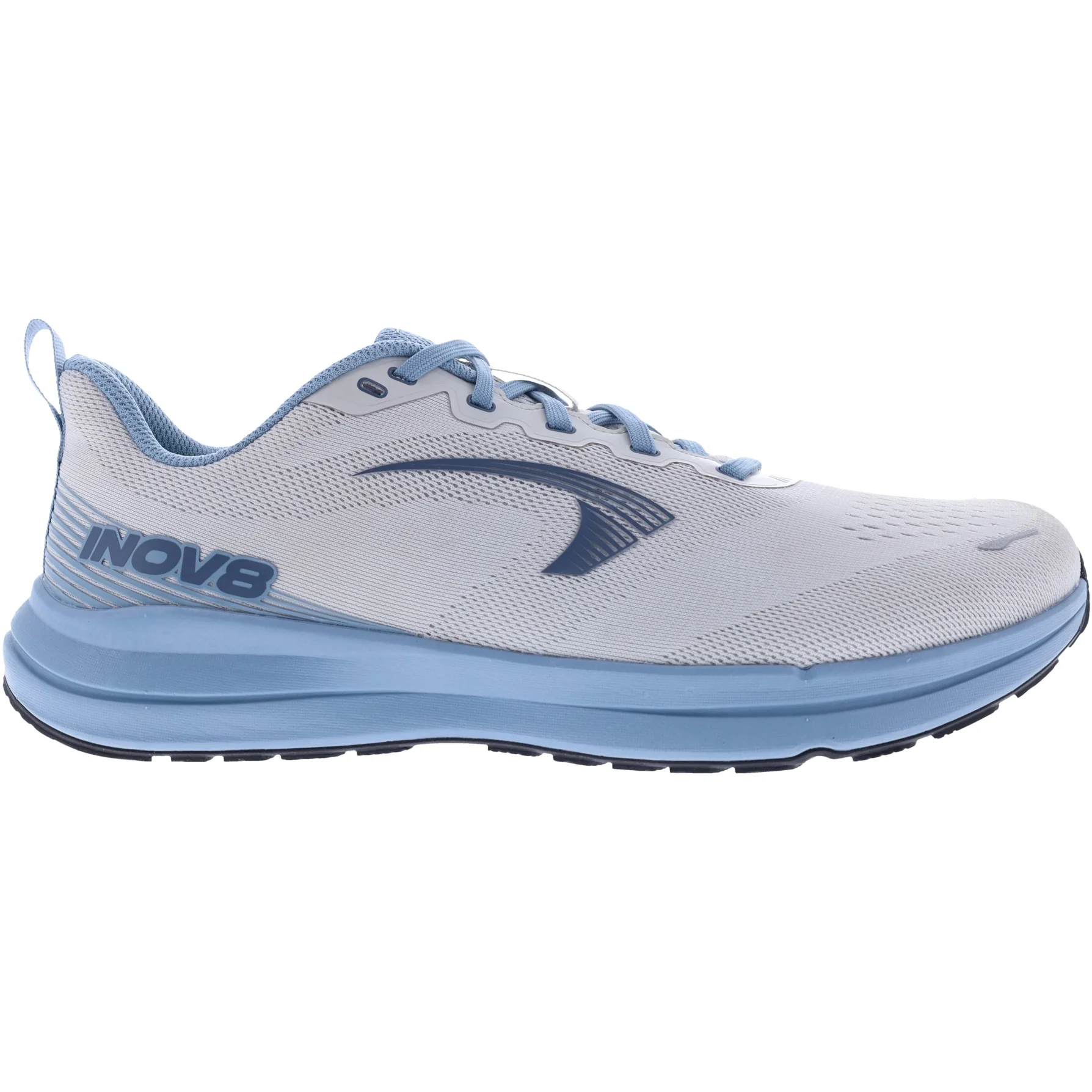 Men's Inov8 Roadfly Zero, Light Grey/Blue, 11 D Medium