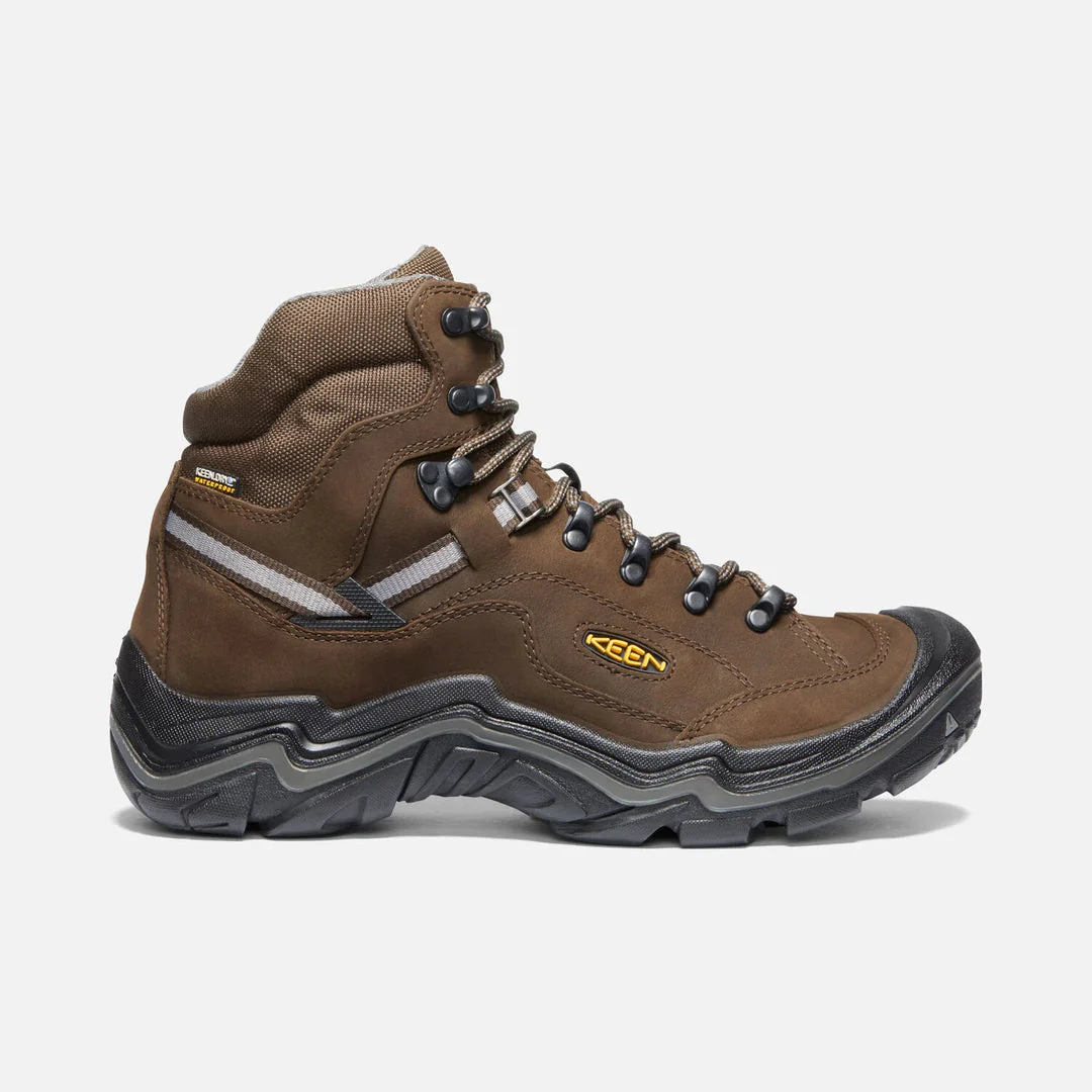Men's Keen Durand II Mid WP, Cascade Brown/Gargoyle, 9 D Medium