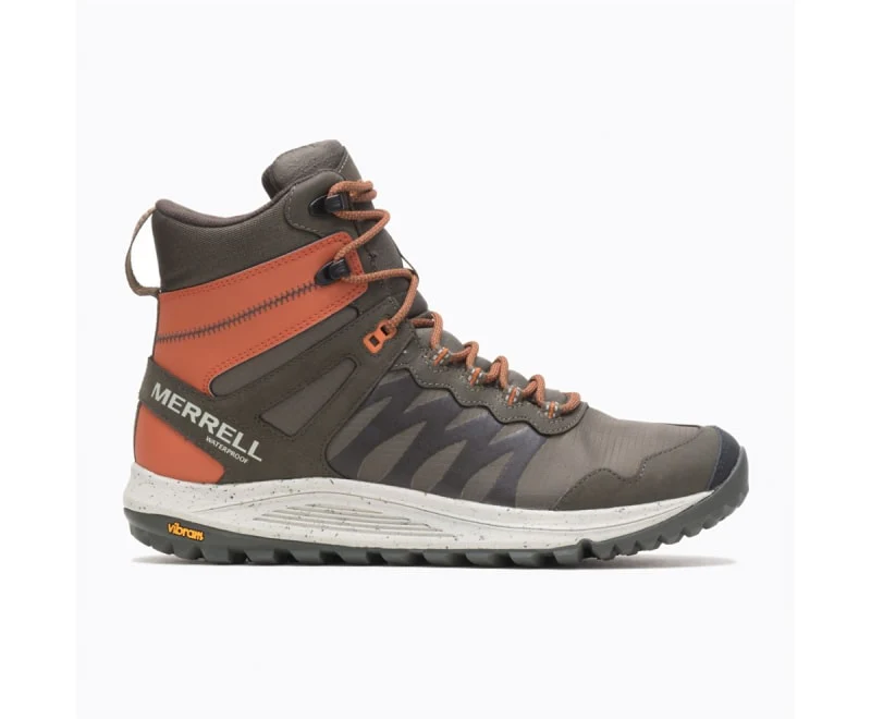 Men's Merrell Nova Sneaker Boot WP, Olive, 13 D Medium