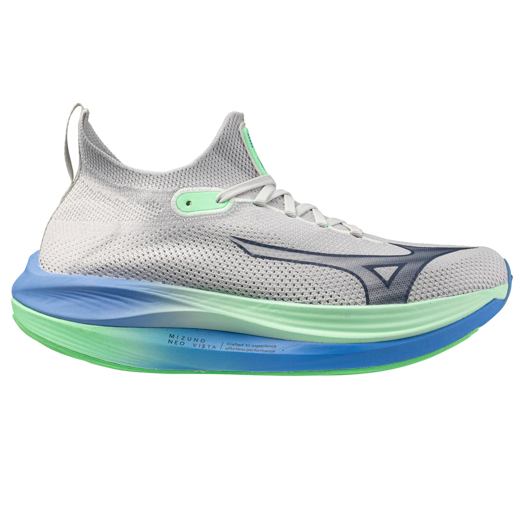 Men's Mizuno Neo Vista, Nimbus Cloud/Vintage Indigo, 9 D Medium