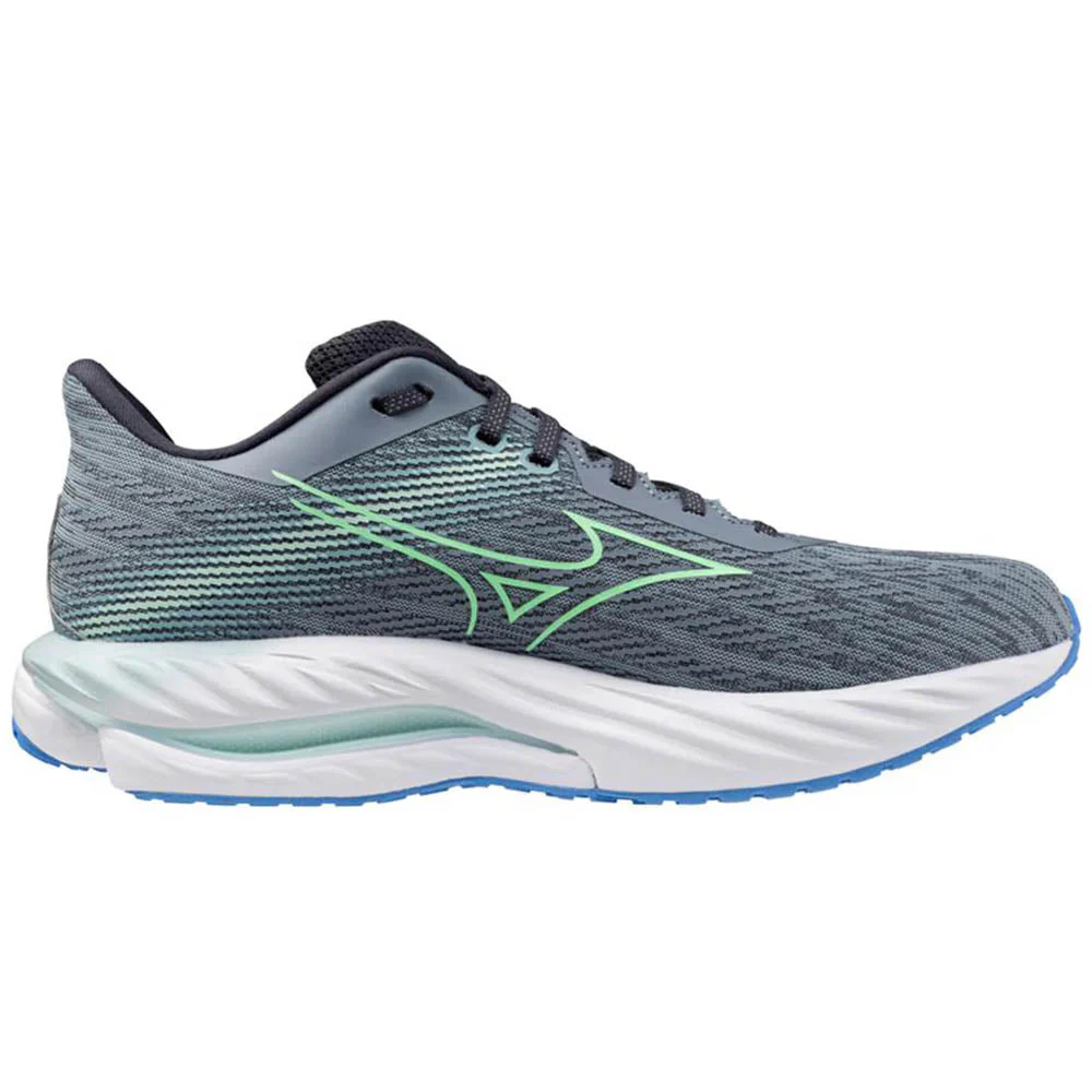 Men's Mizuno Wave Inspire 21, Tradewinds/Neo Mint, 11.5 2E Wide