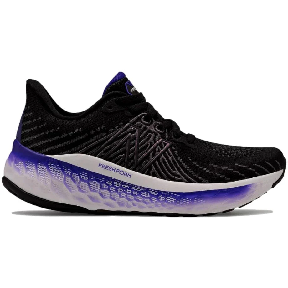 Women's New Balance Fresh Foam Vongo v5, Black/Deep Violet, 7 B Medium