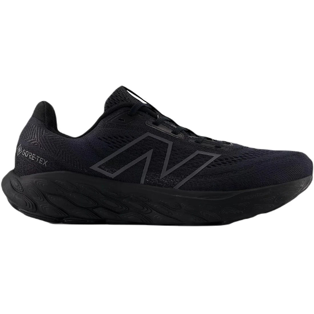 Men's New Balance Fresh Foam 880v14 GTX, Black/Phantom, 10 2E Wide